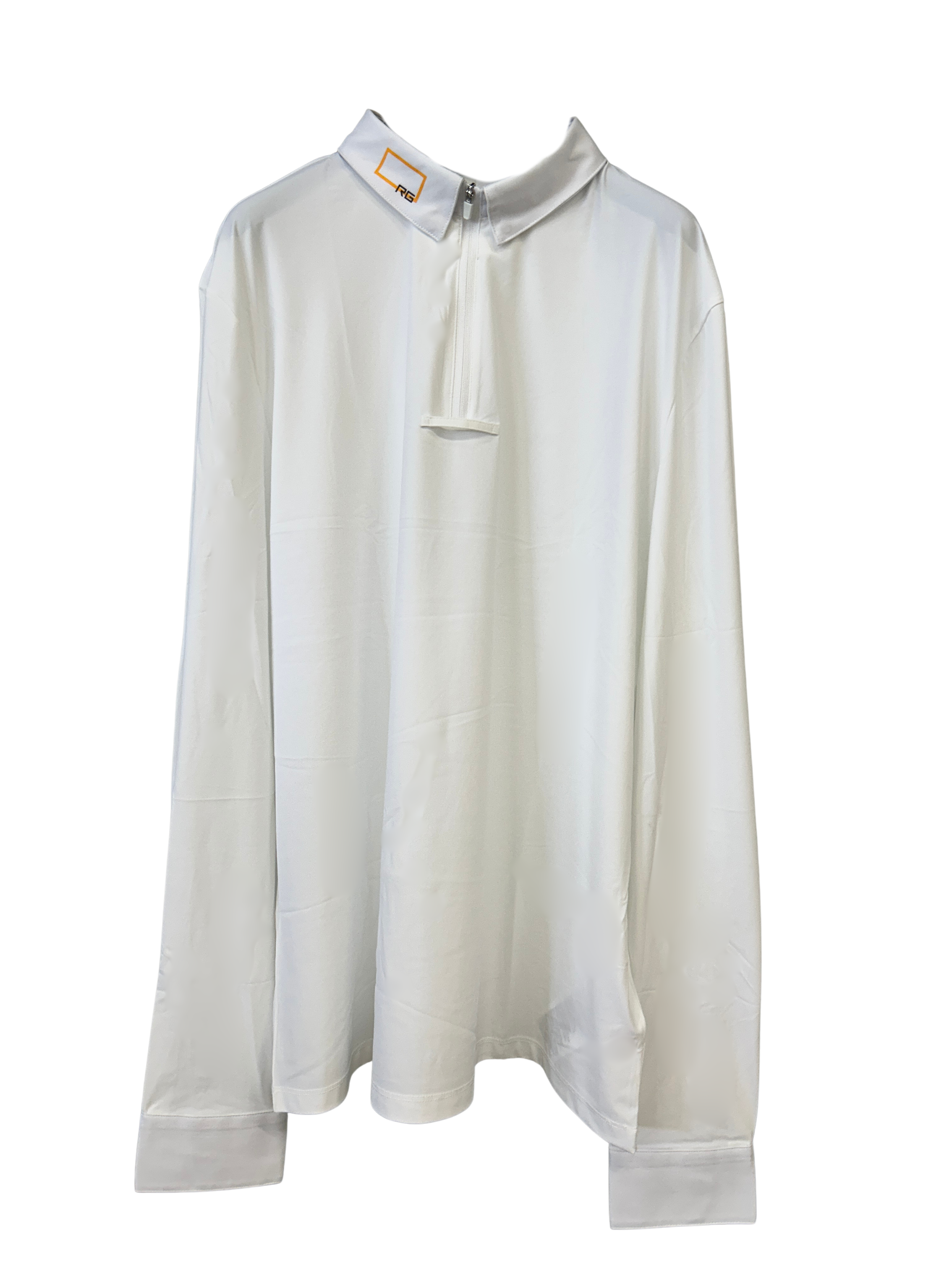 RG MEN'S JERSEY L/S COMPETITION ZIP POLO