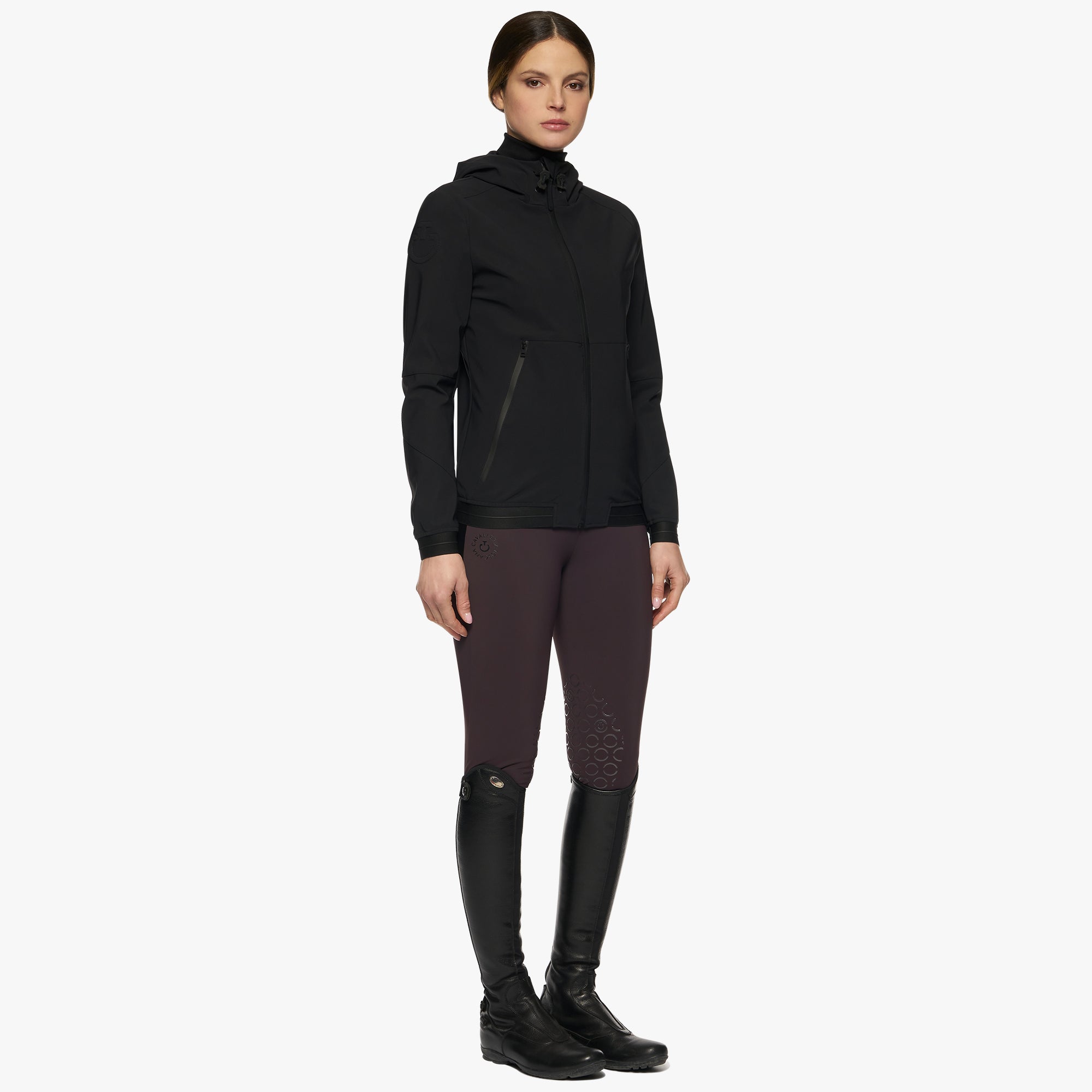CAVALLERIA TOSCANA Train Hard Hooded Softshell Jacket