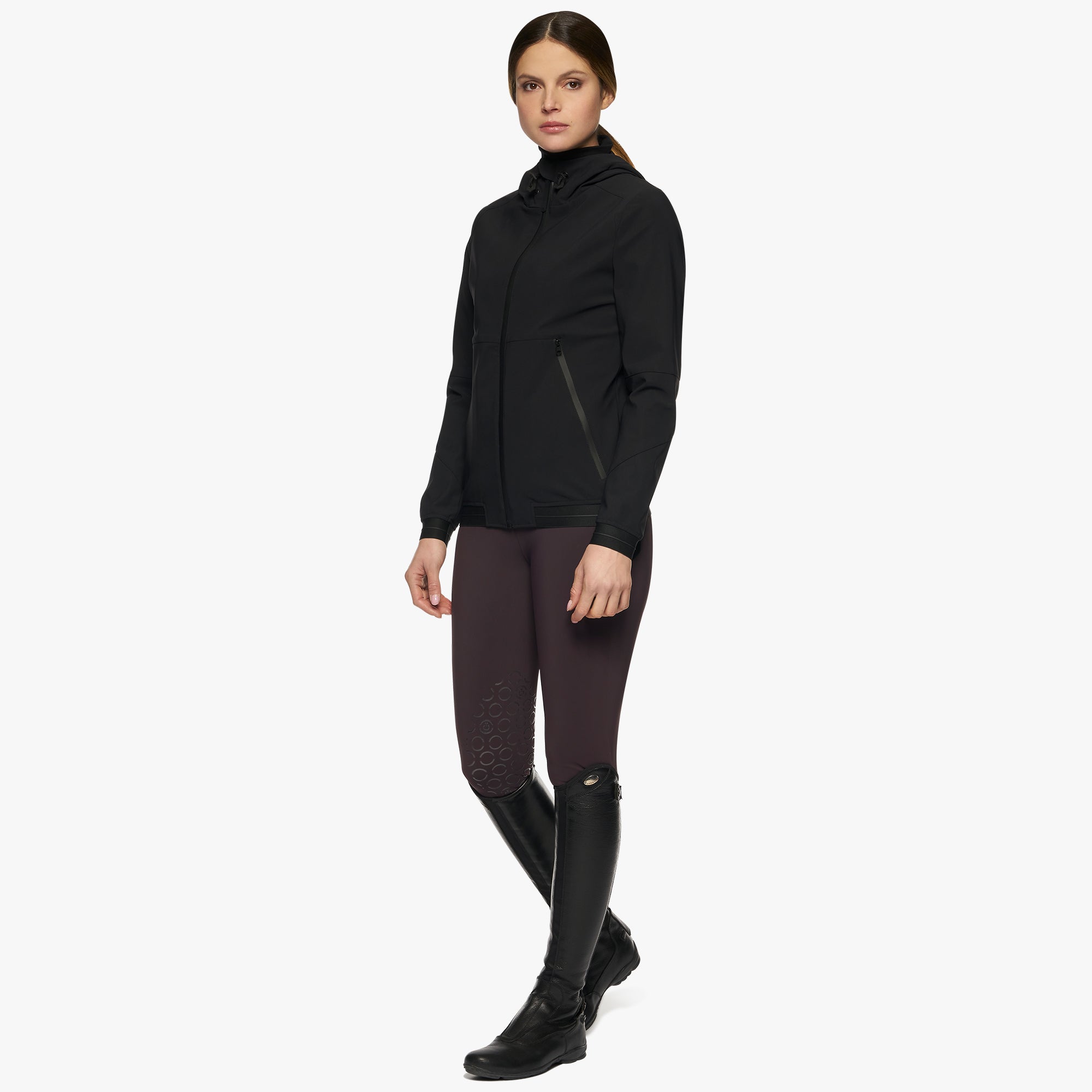 CAVALLERIA TOSCANA Train Hard Hooded Softshell Jacket