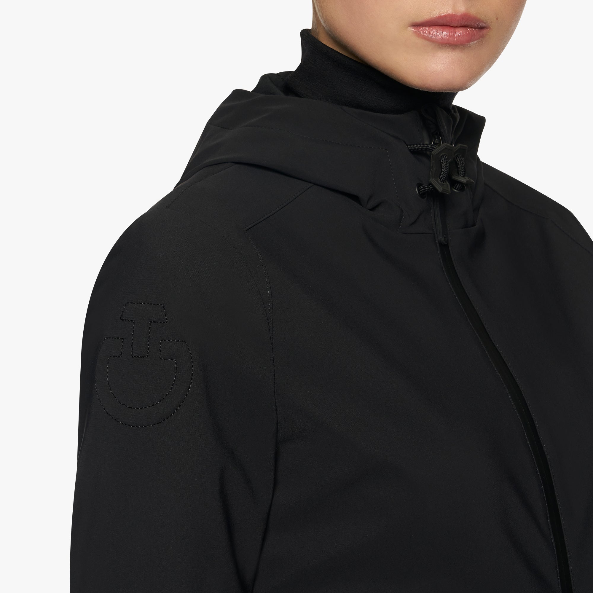 CAVALLERIA TOSCANA Train Hard Hooded Softshell Jacket