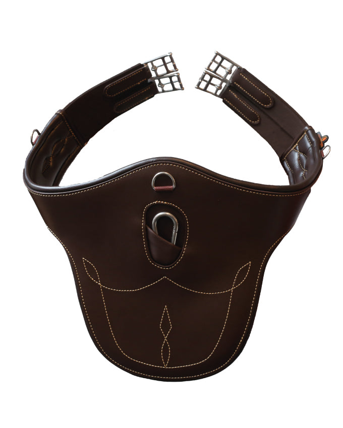 Stud Girth Brown 135