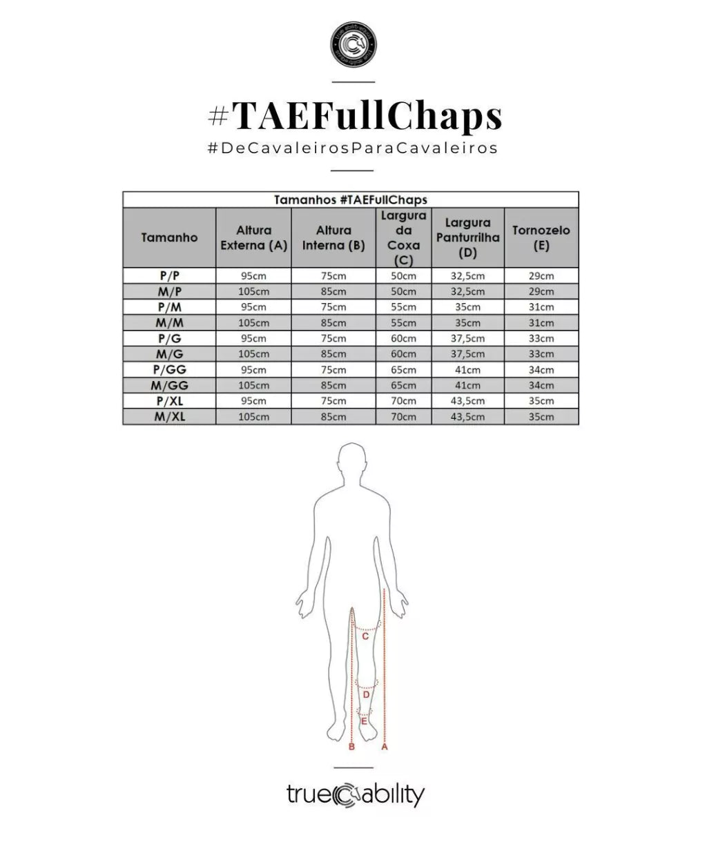 TAE Full Chaps Brown PG
