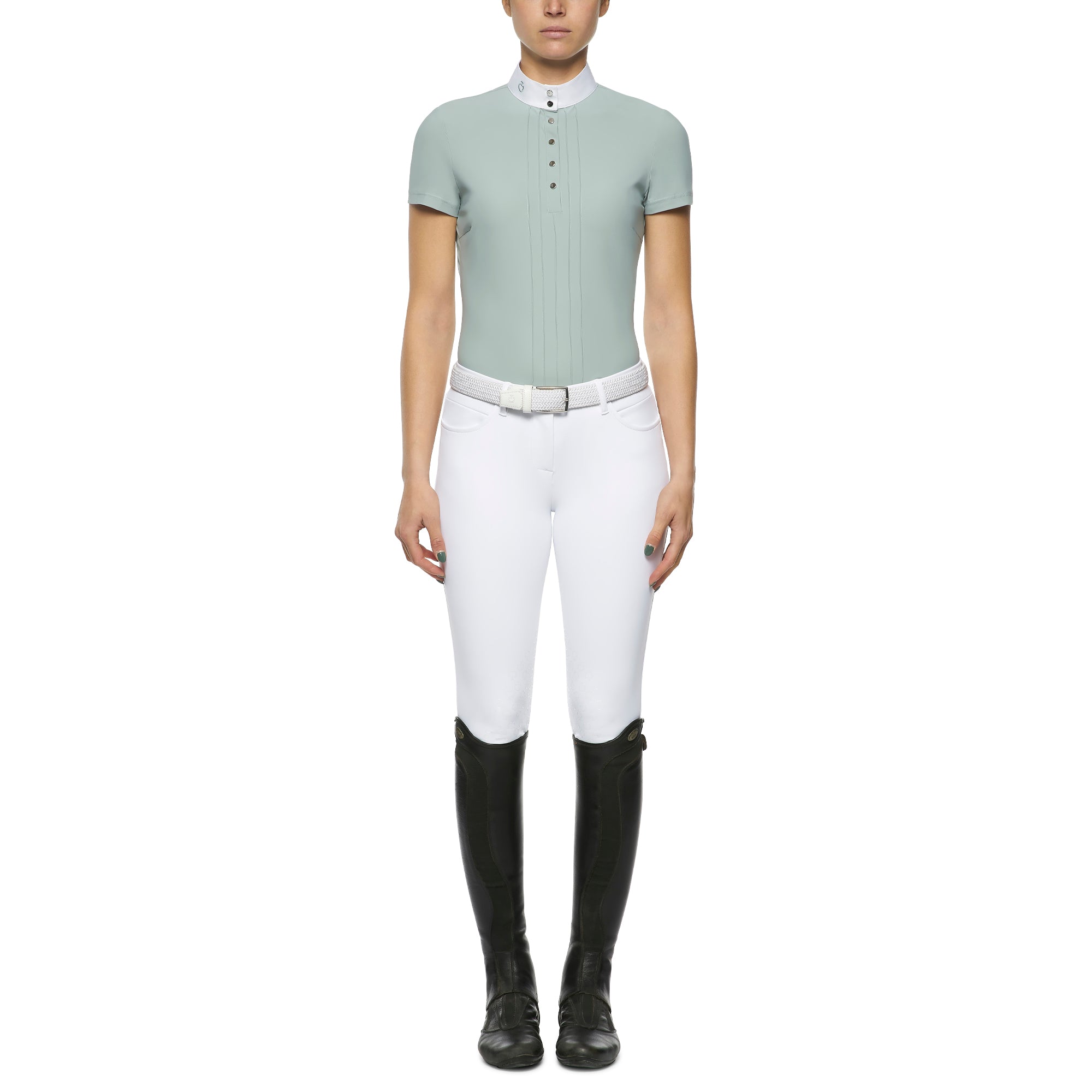 CT PLEATED S/S JERSEY COMPETITION POLO SHIRT image 1