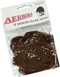 AERBORN HEAVY WEIGHT HAIRNET DARK BROWN