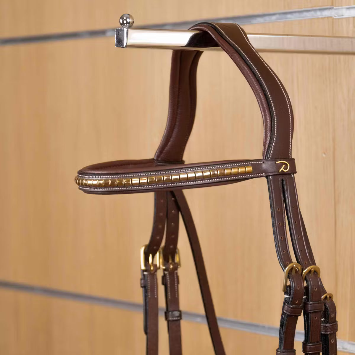 Dyon Brass Clincher Staight Browband