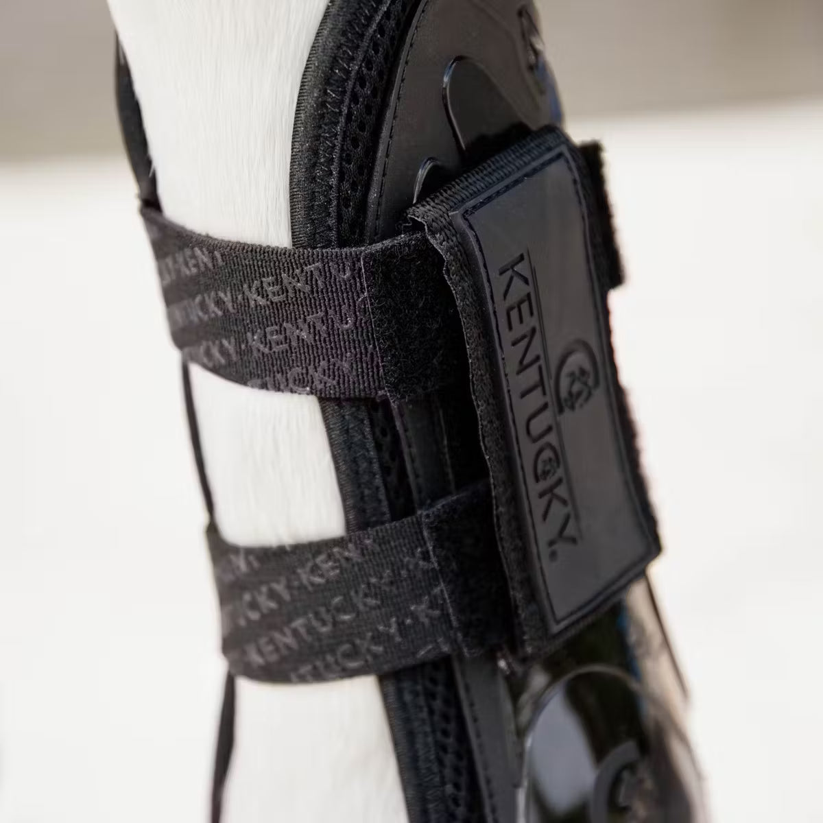 Kentucky Tendon Boot Velcro Bamboo Black