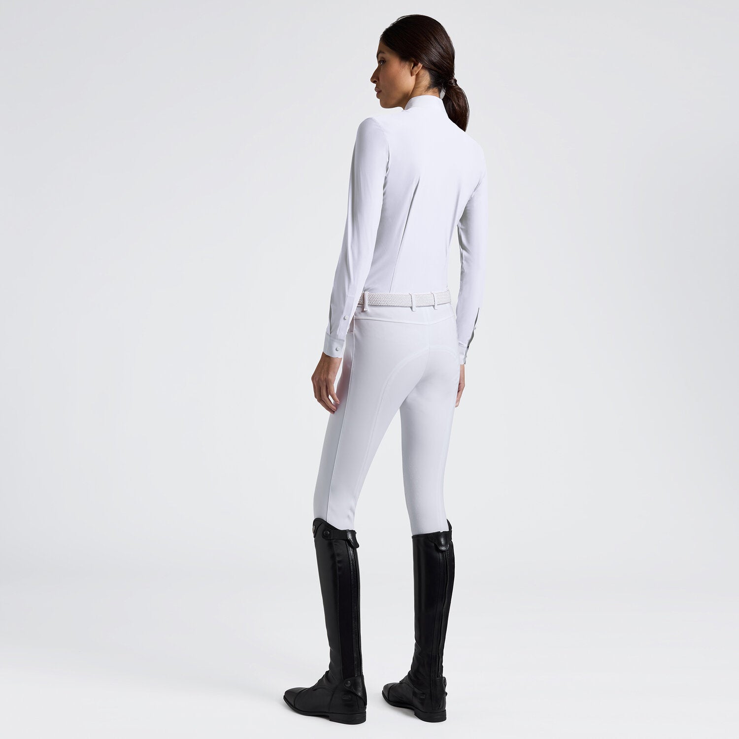 CAVALLERIA TOSCANA WOMEN'S L/S HEAT SEALED BIB COMPETITION SHIRT