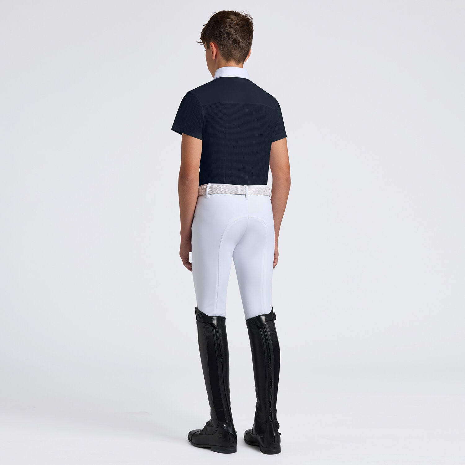 CAVALLERIA TOSCANA BOYS Perforated Jersey Inserts S/S