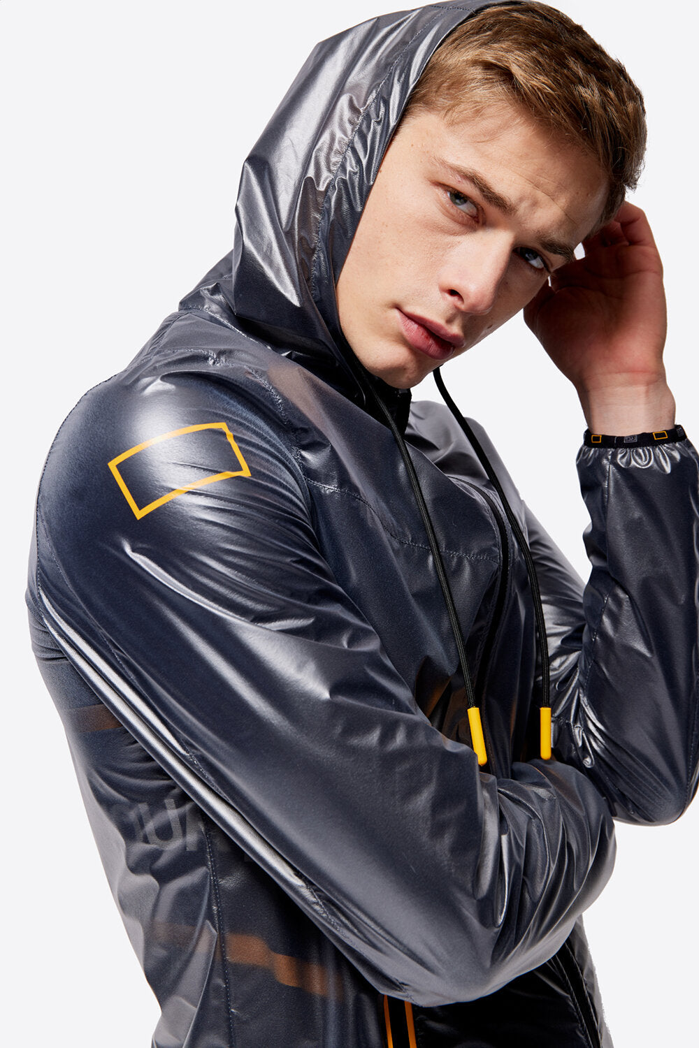 RG UNISEX Waterproof Nylon Hooded Jacket
