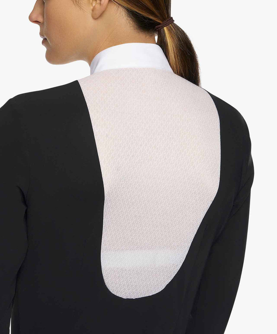CAVALLERIA TOSCANA WOMEN'S LACEY DROP BIB L/S COMPETITION SHIRT