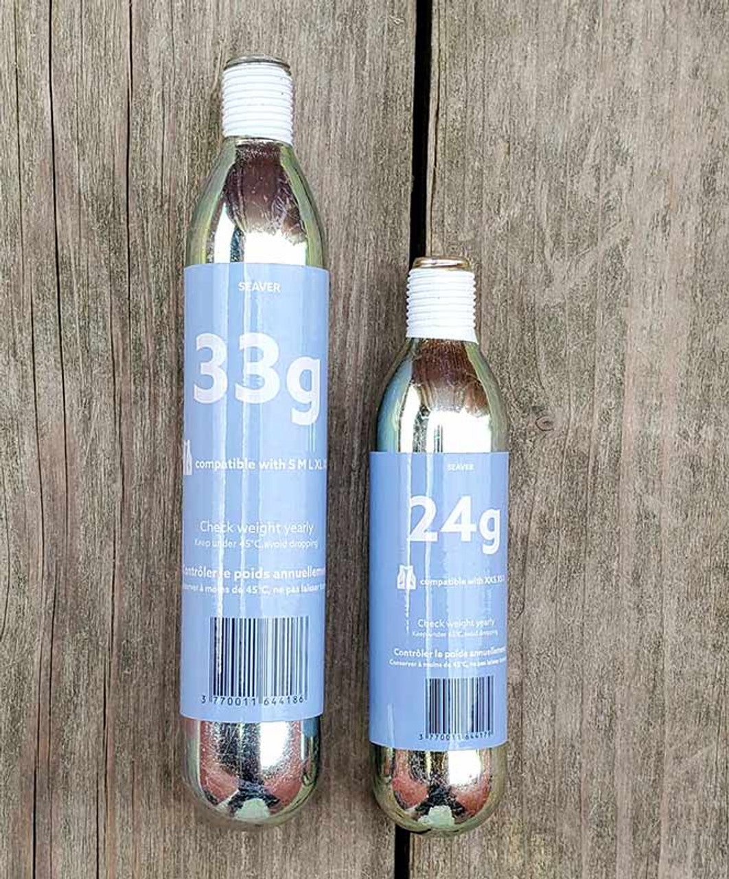 SEAVER Airbag CO2 Cartridge