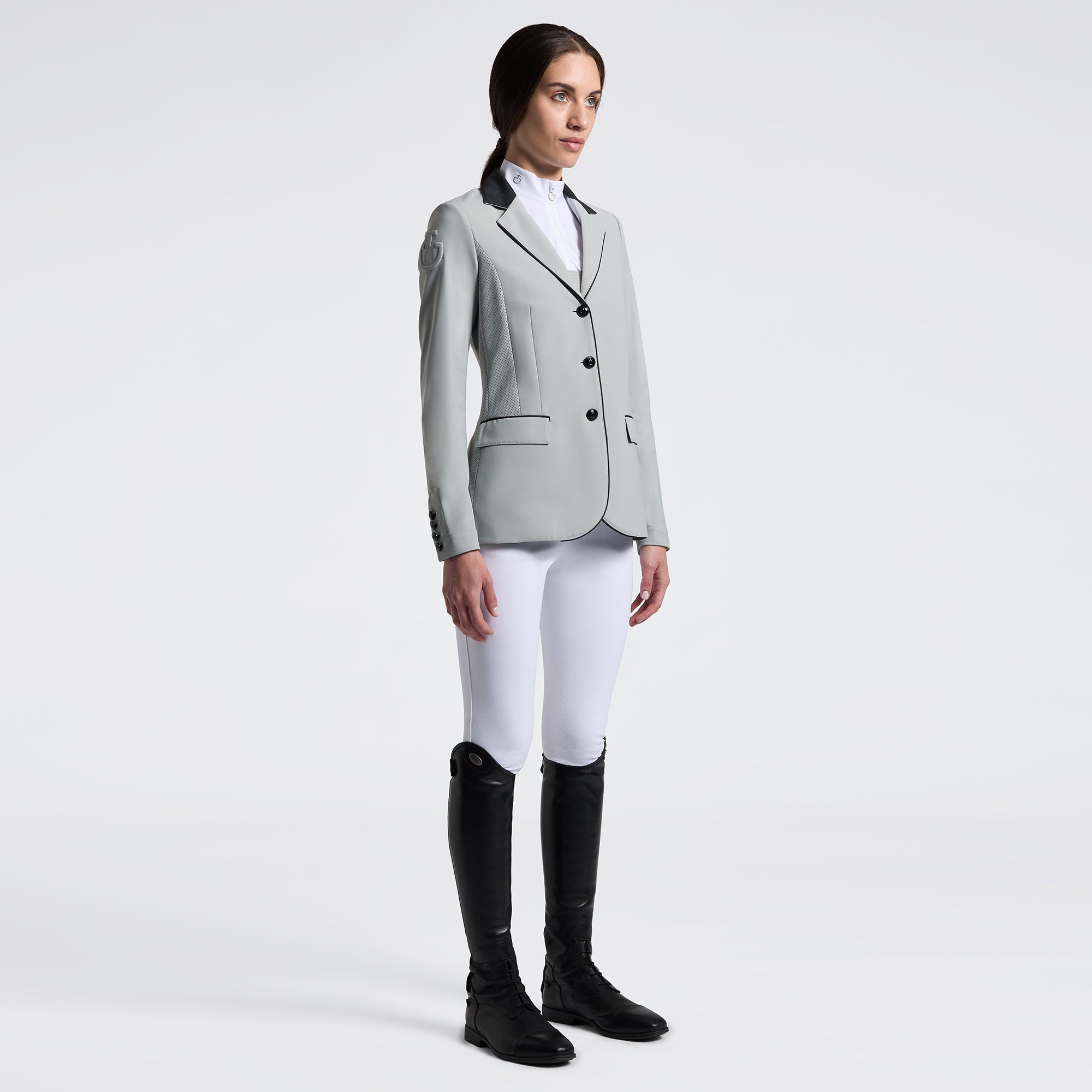 CAVALLERIA TOSCANA WOMEN'S GP PERFORATED RIDING JACKET