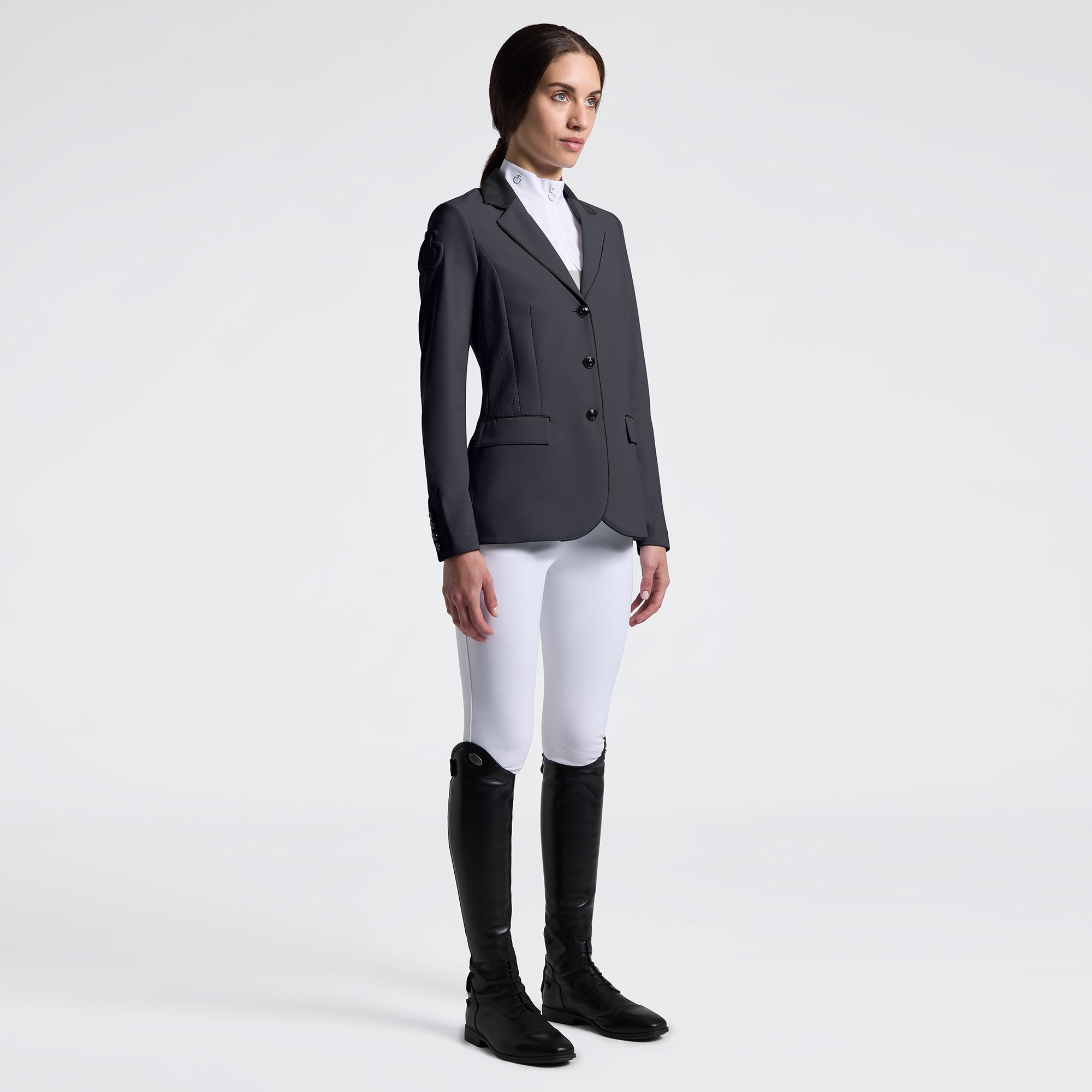 CAVALLERIA TOSCANA WOMEN'S GP PERFORATED RIDING JACKET