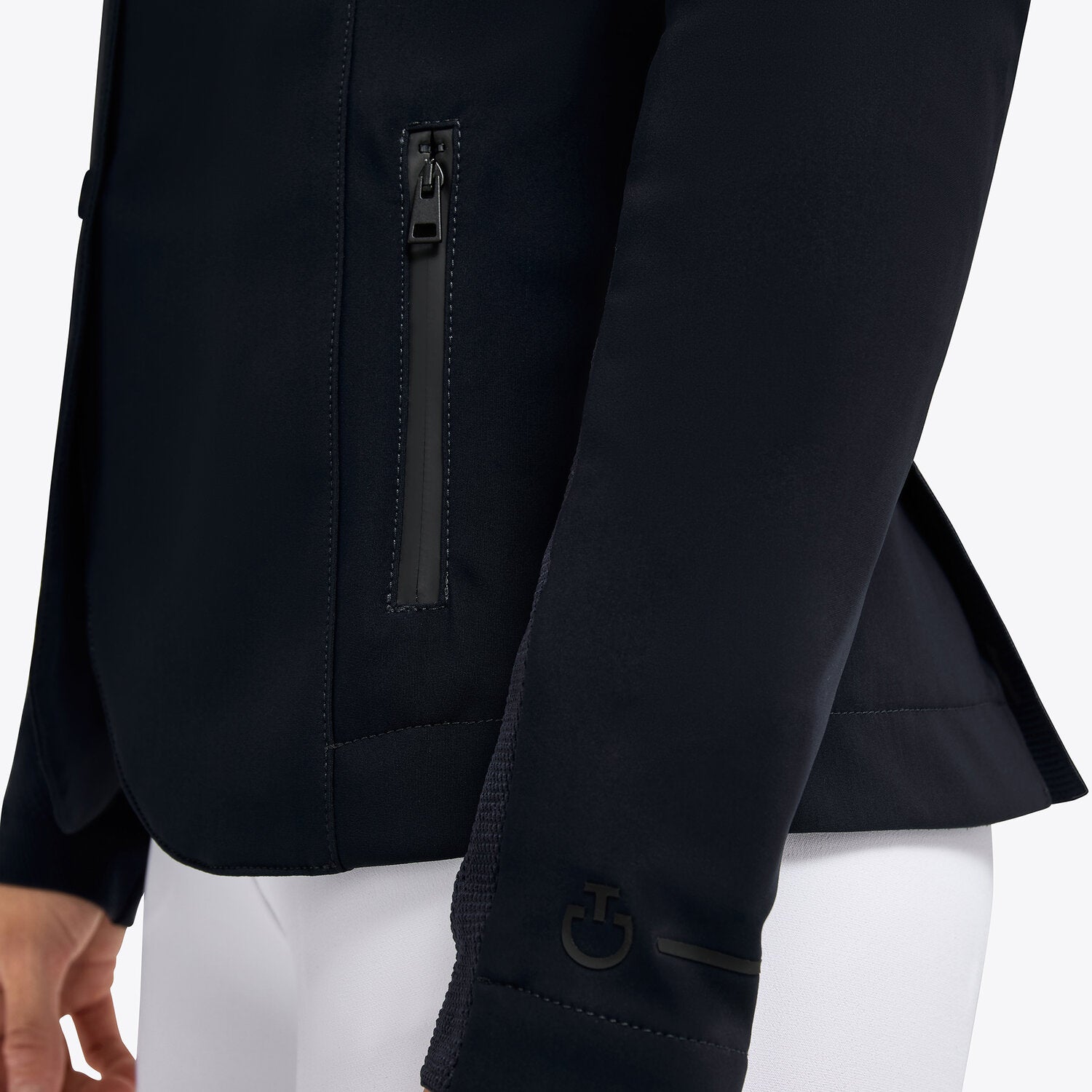 CAVALLERIA TOSCANA REVO LIGHT TECH KNIT ZIP RIDING JACKET