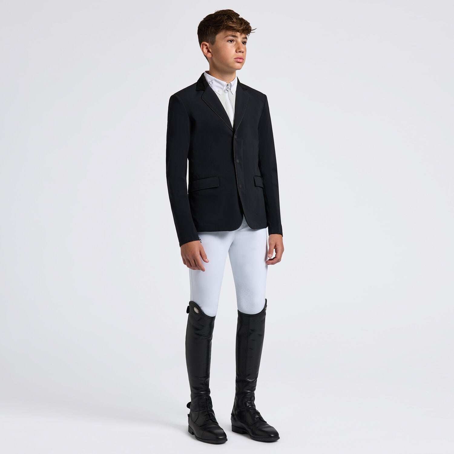 Cavalleria Toscana GP Boy's Zip Competition Jacket