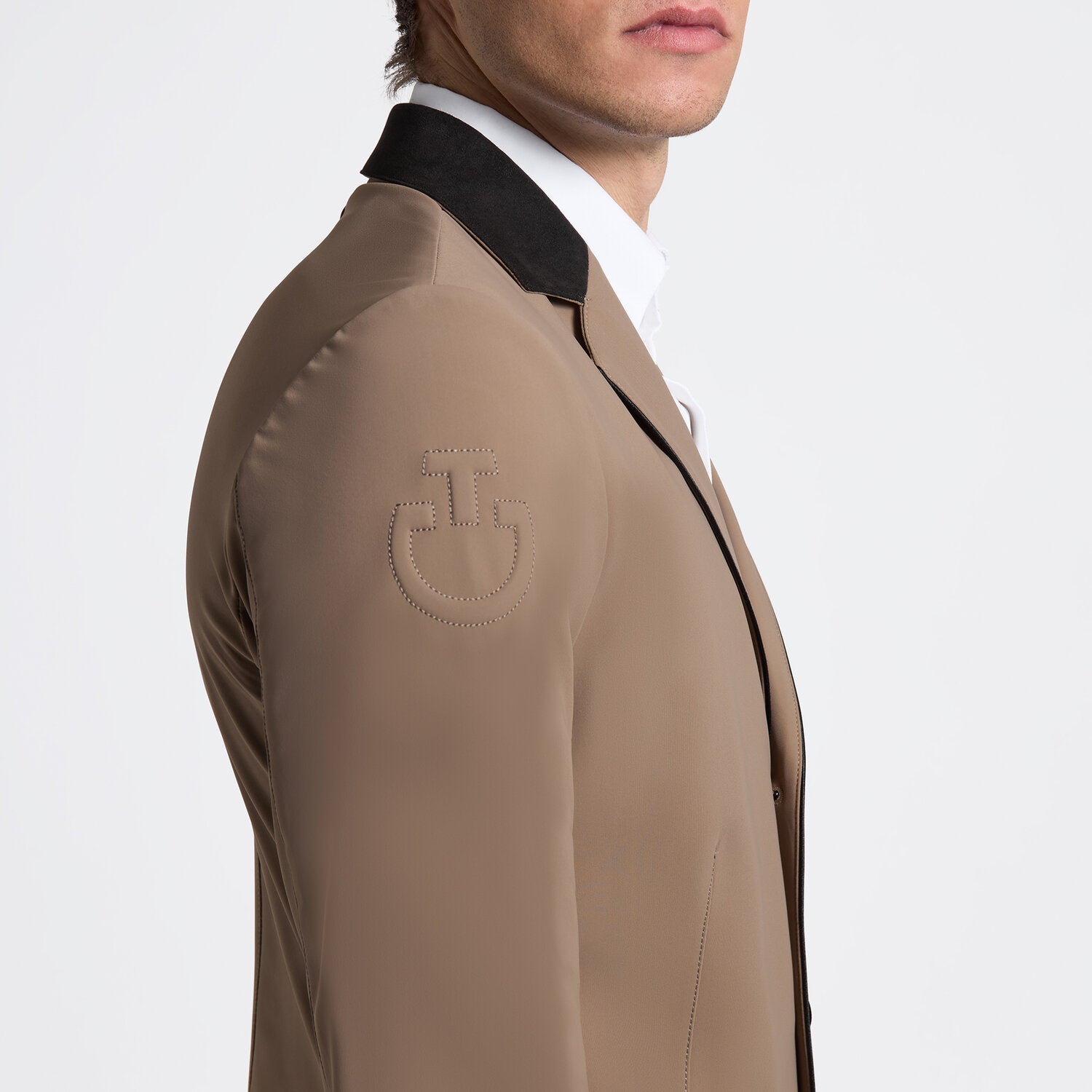 CAVALLERIA TOSCANA MENS Lightweight Jersey Riding Jacket