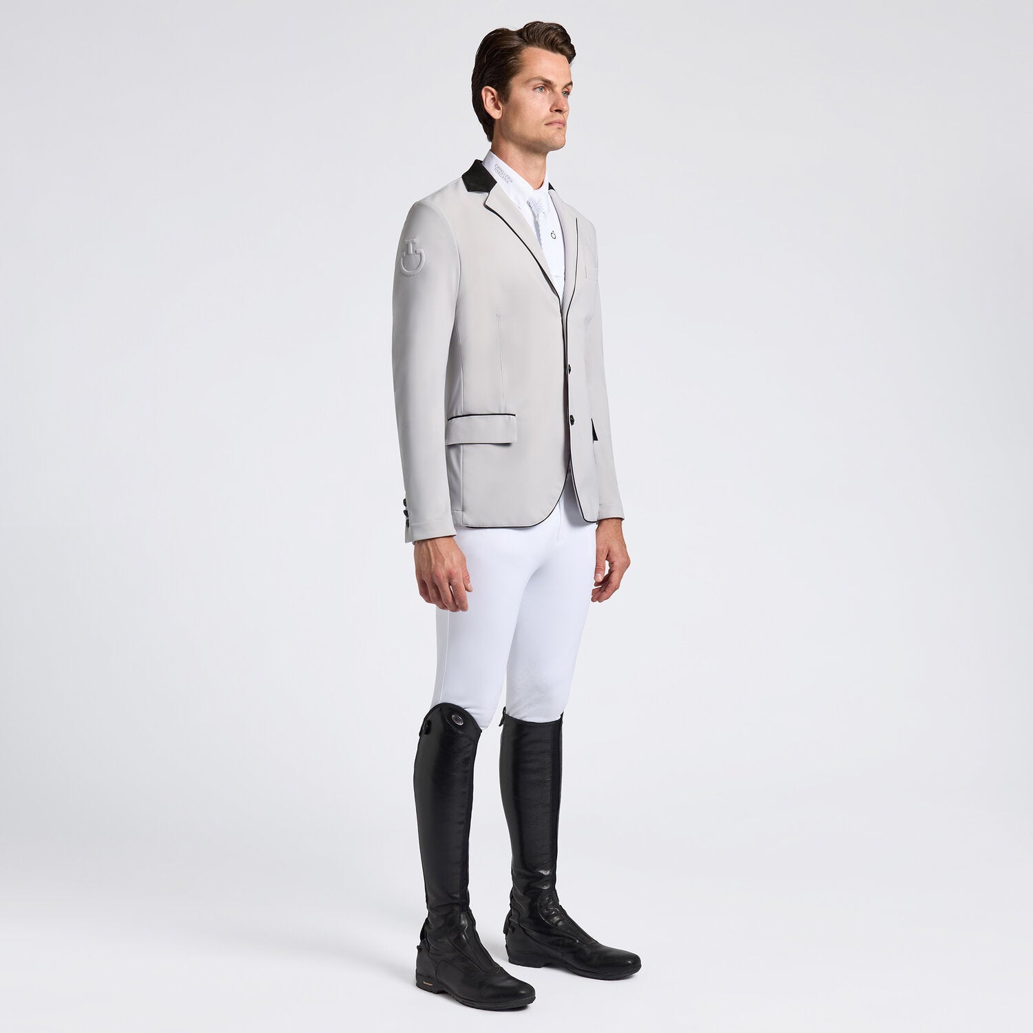 CAVALLERIA TOSCANA MENS Lightweight Jersey Riding Jacket