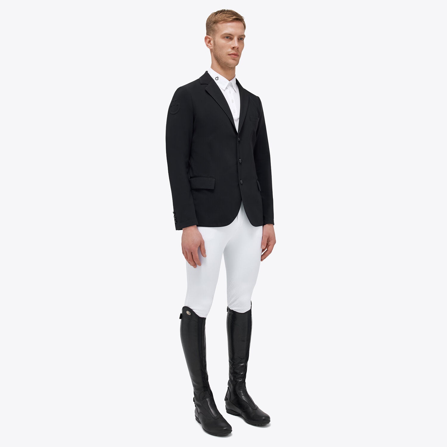 CAVALLERIA TOSCANA MENS Lightweight Jersey Riding Jacket
