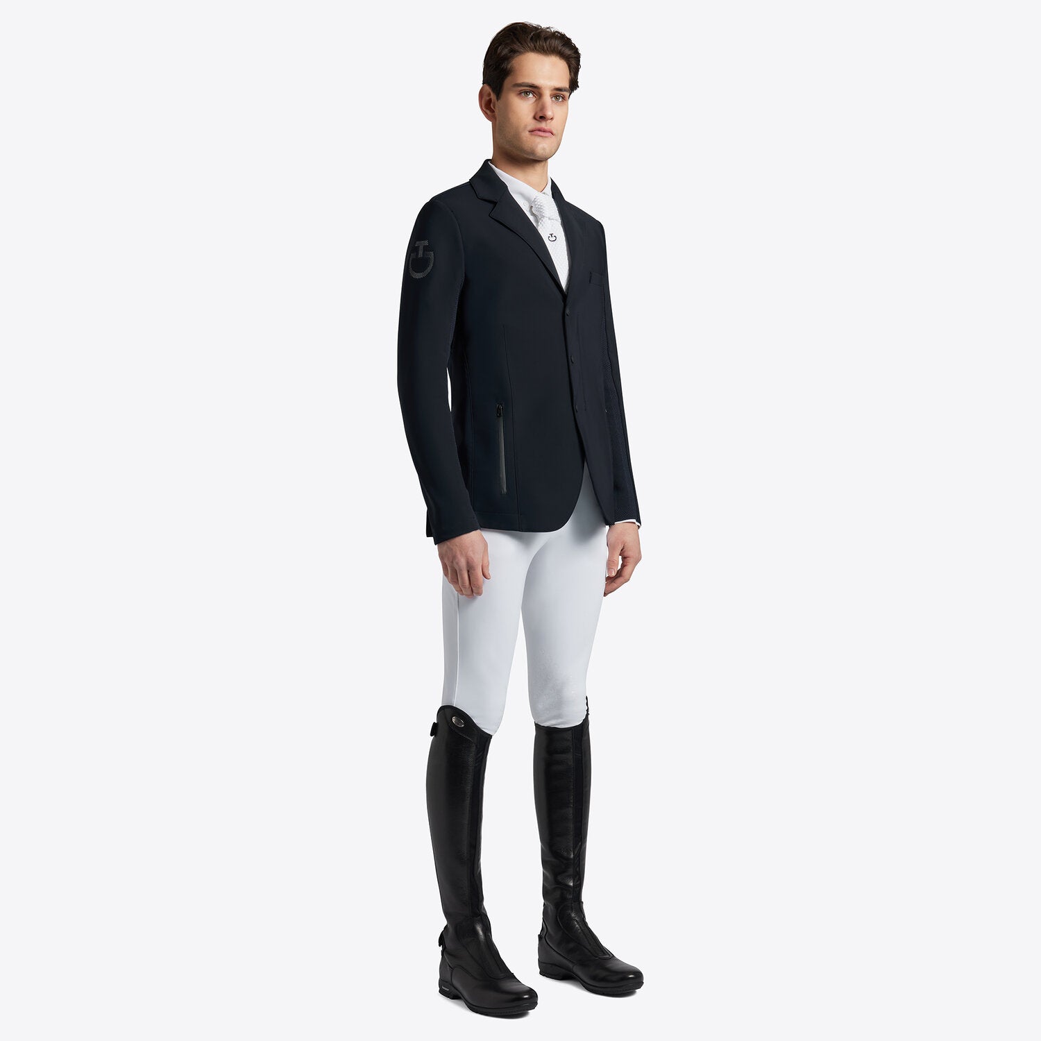 CAVALLERIA TOSCANA MEN'S REVOLUTION ZIP RIDING JACKET