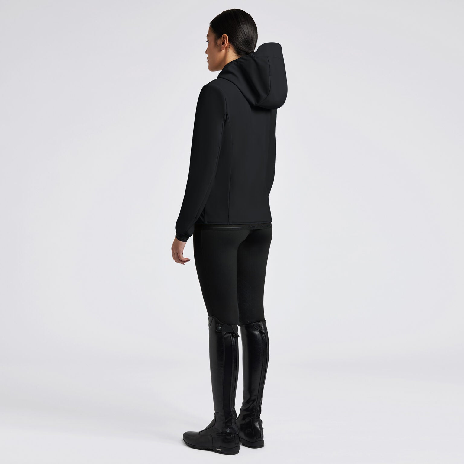CAVALLERIA TOSCANA WOMENS Thermal Hooded Performance Softshell JACKET