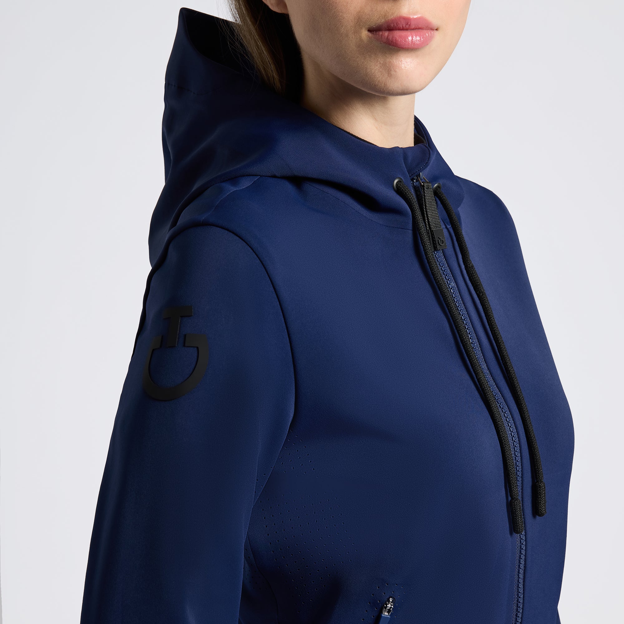 CT Perforated Jersey Inserts w/hooded Softshell Jacket