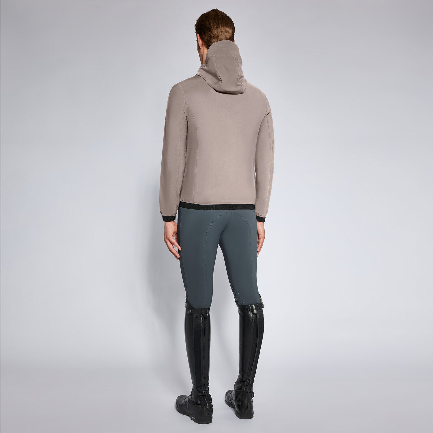 CAVALLERIA TOSCANA Jersey Hooded Softshell Jacket
