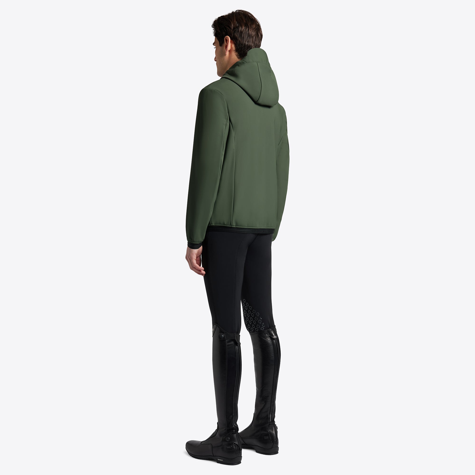 CAVALLERIA TOSCANA THERMAL HOODED PERFORMANCE SOFTSHELL JACKET
