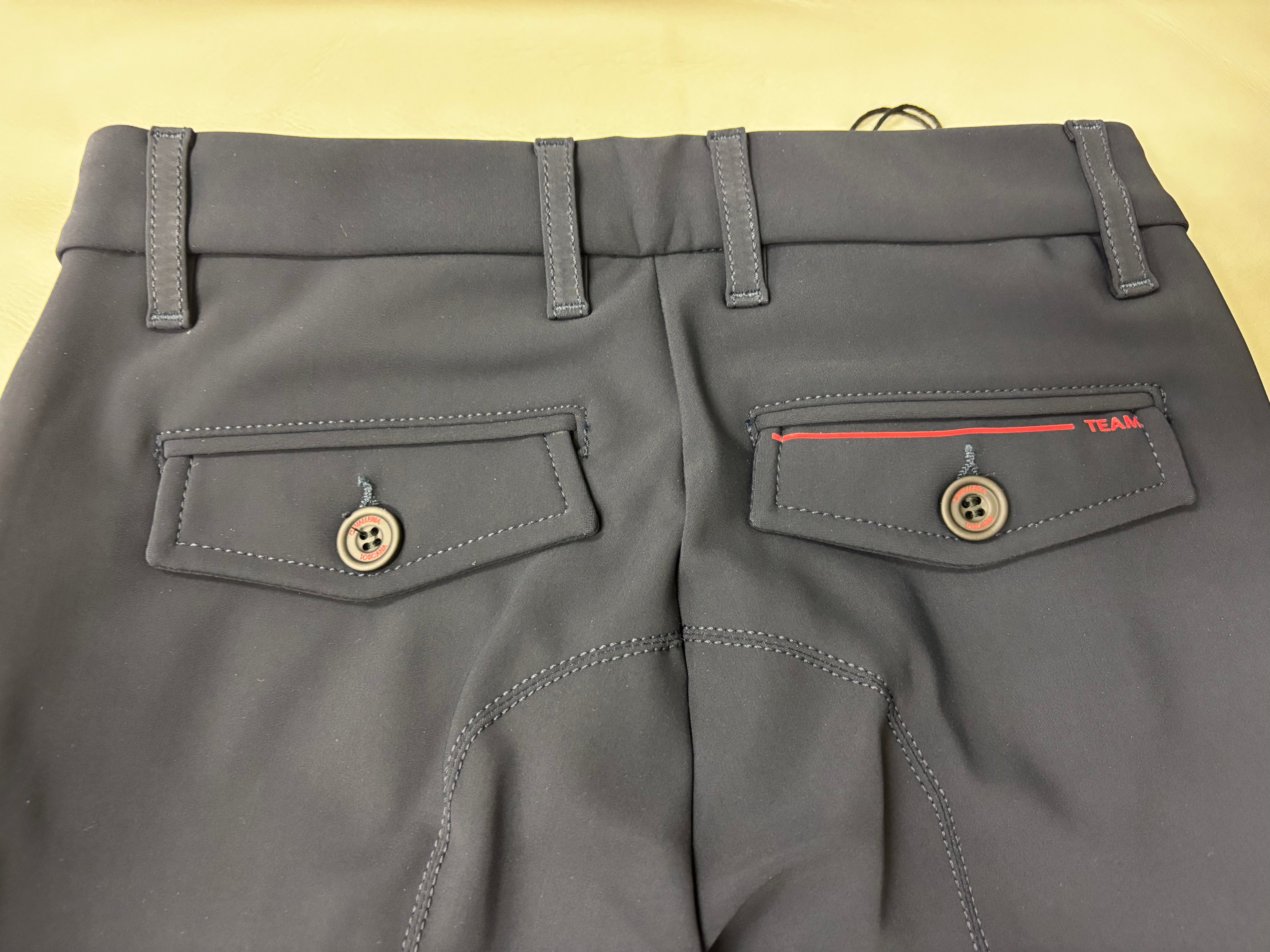 CAVALLERIA TOSCANA BOYS TEAM RED STRIPE BREECHES