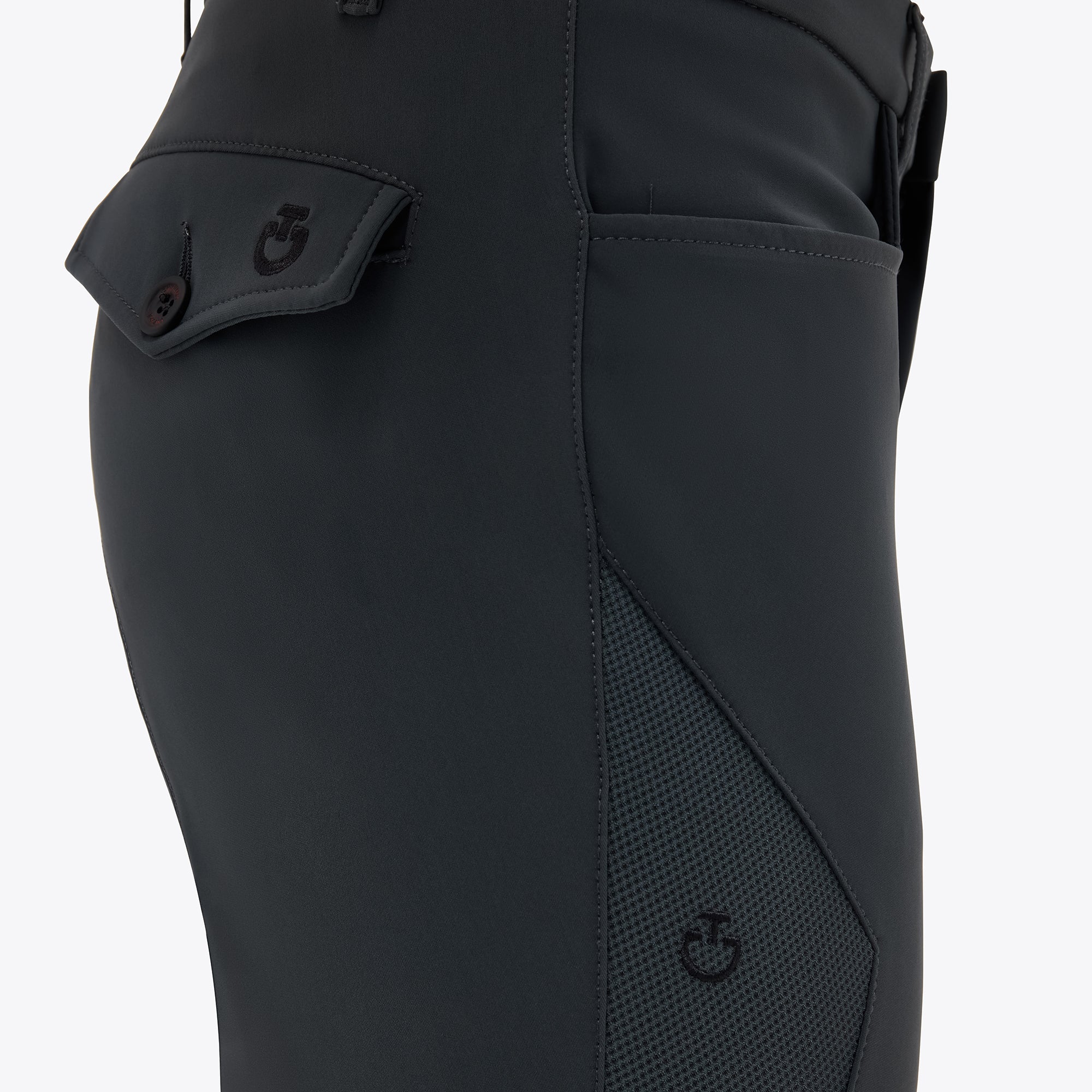 Cavalleria Toscana Mens Orbit Logo Riding Breeches