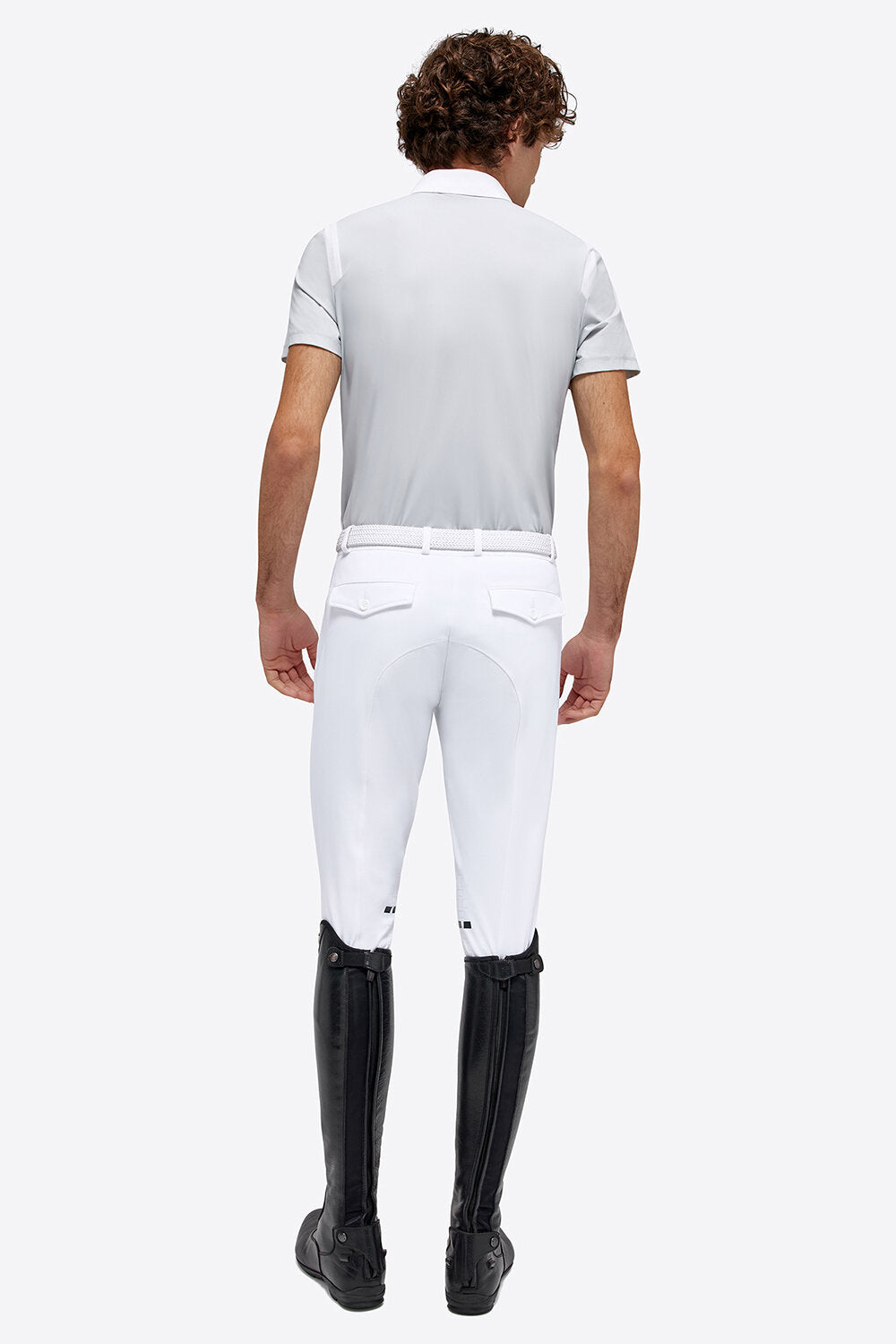 RG MENS Jersey S/S Zip Competition Polo
