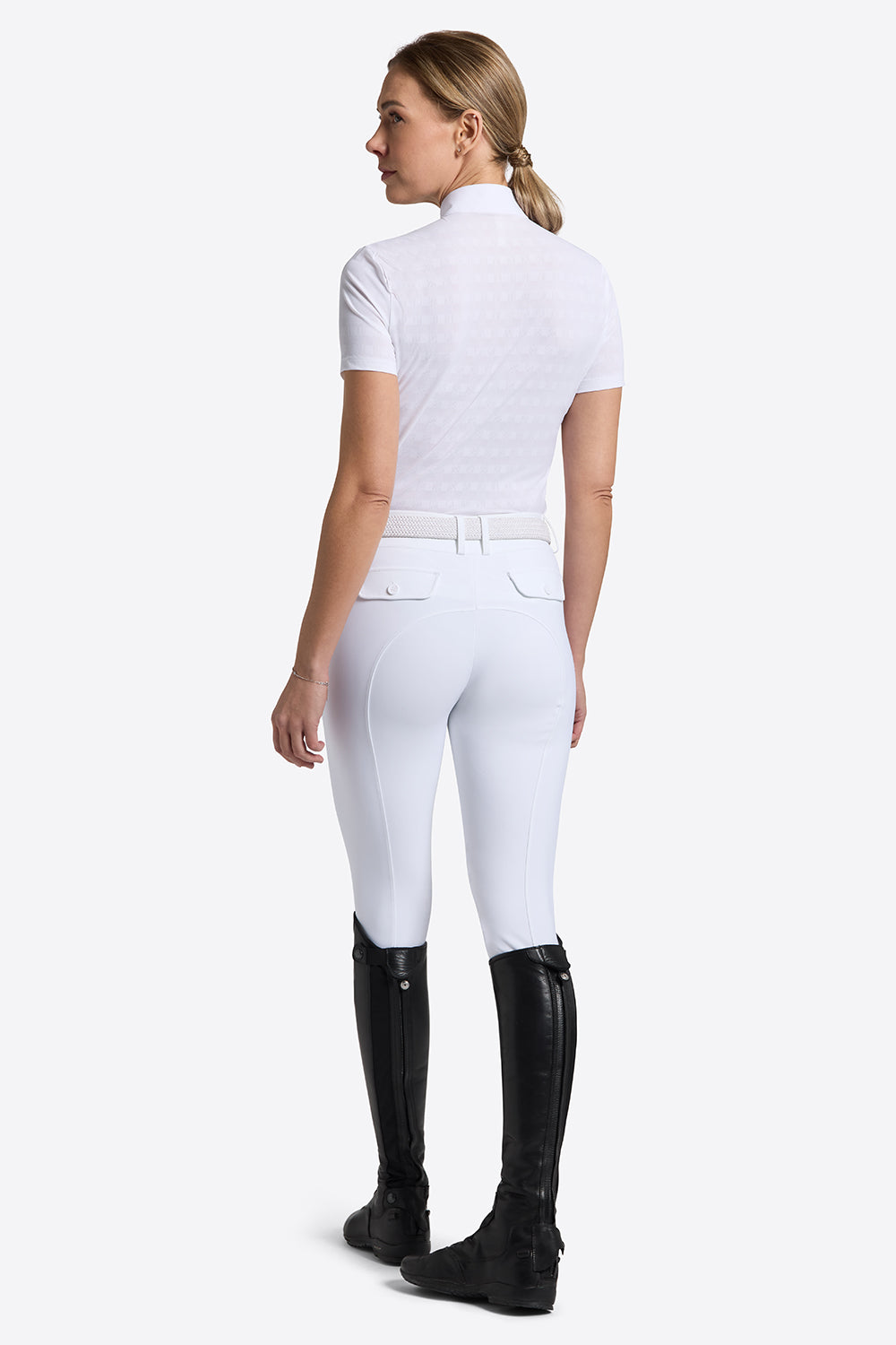 RG WOMEN'S SHORT-SLEEVE JACQUARD COMPETITION SHIRT