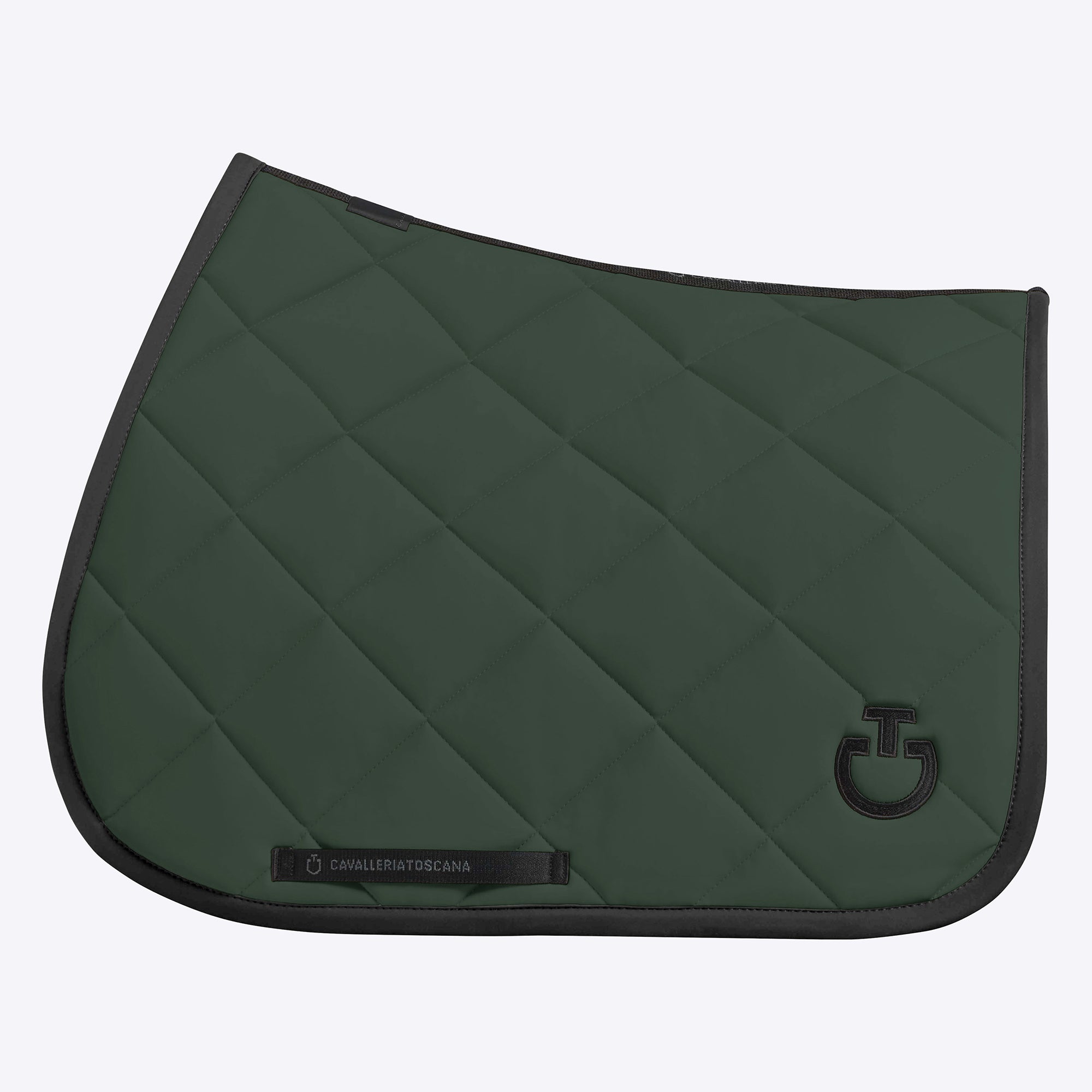 CAVALLERIA TOSCANA DIAMOND QUILTED JERSEY JUMPING SADDLE PAD