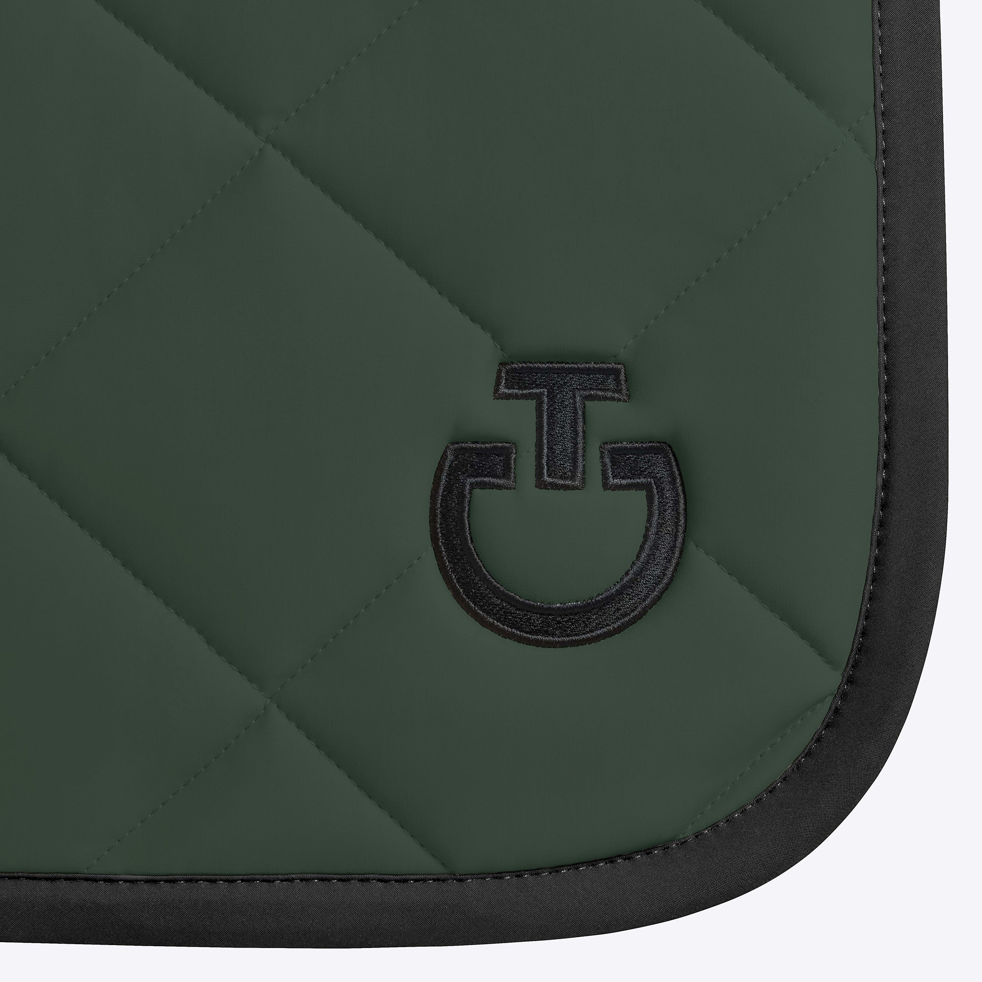 CAVALLERIA TOSCANA DIAMOND QUILTED JERSEY JUMPING SADDLE PAD