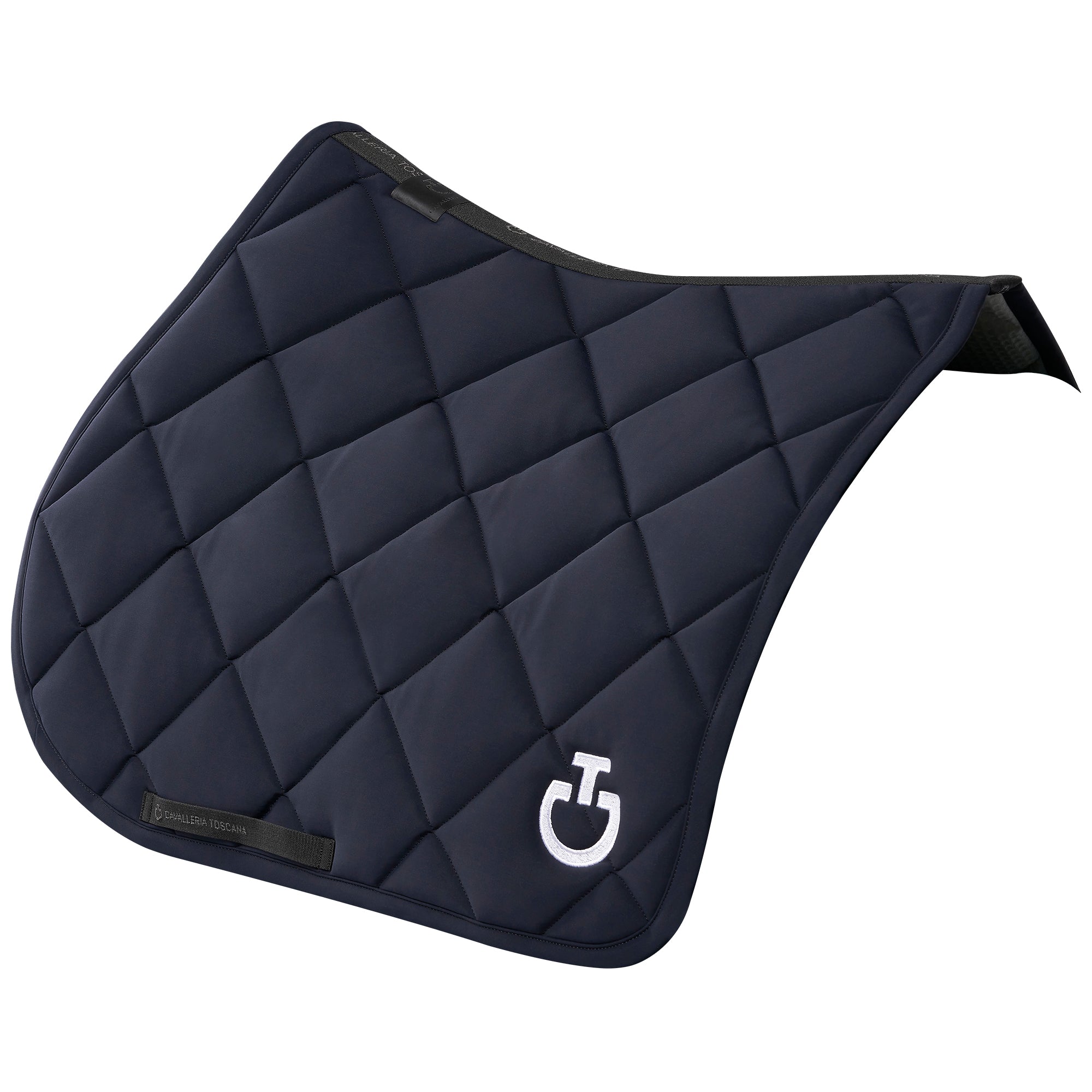 CAVALLERIA TOSCANA DIAMOND QUILTED JERSEY JUMPING SADDLE PAD