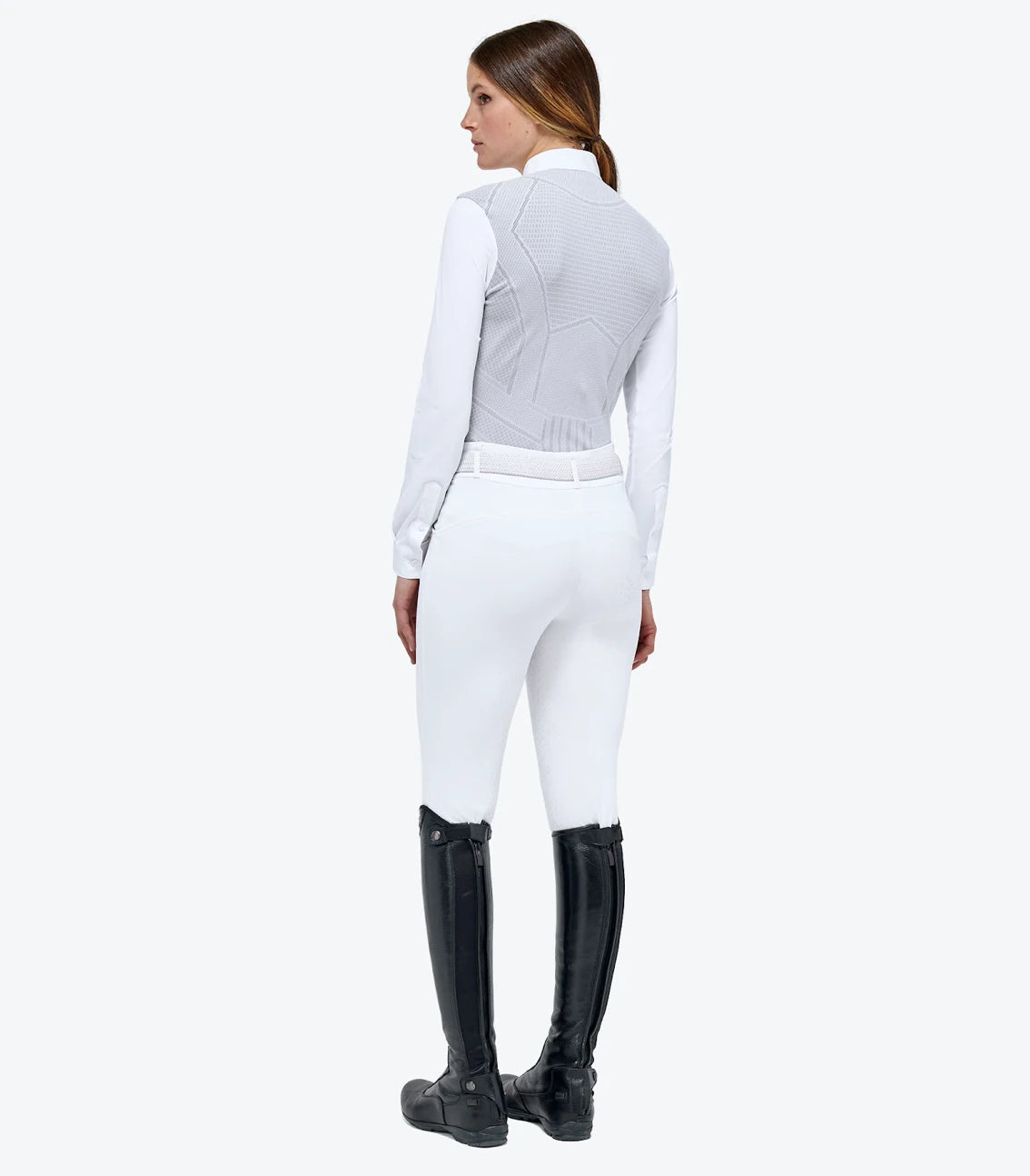 CAVALLERIA TOSCANA WOMEN'S REVO TECH KNIT L/S COMPETITION SHIRT