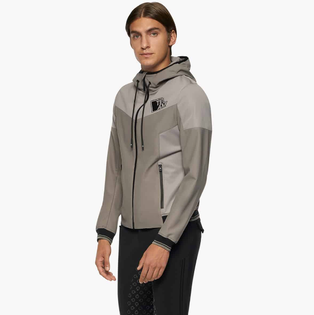 CAVALLERIA TOSCANA MENS TEAM RACEWAY JERSEY HOODED SOFTSHELL