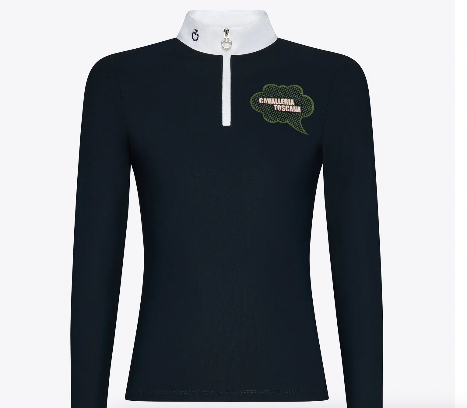 CAVALLERIA TOSCANA COMIC BOOK JERSEY L/S ZIP COMPETITION
