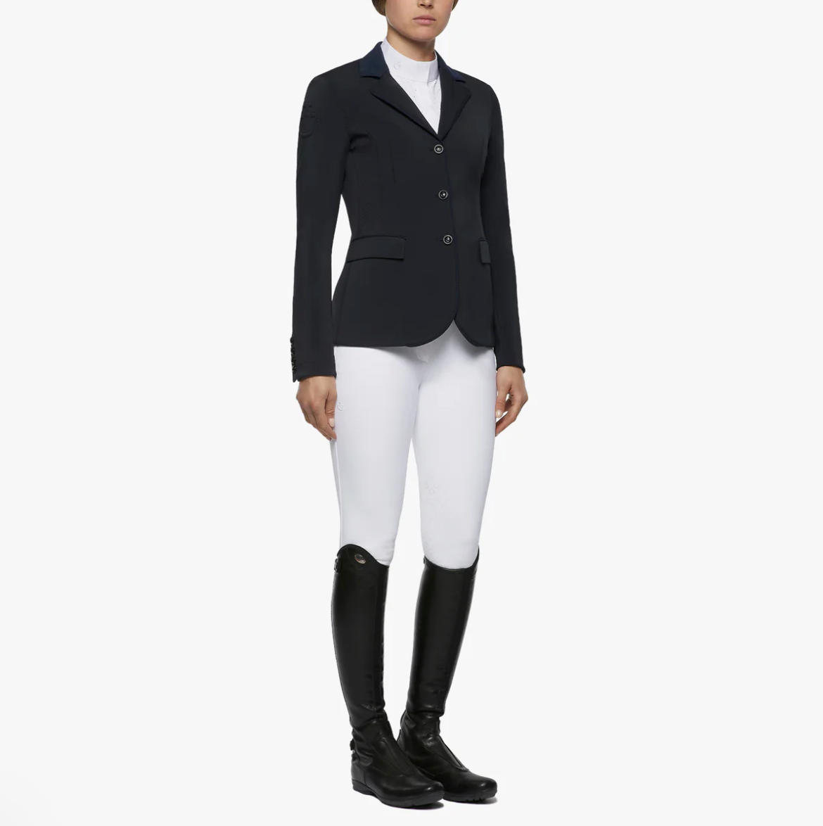 CAVALLERIA TOSCANA GP PERFORATED RIDING JACKET WOMEN