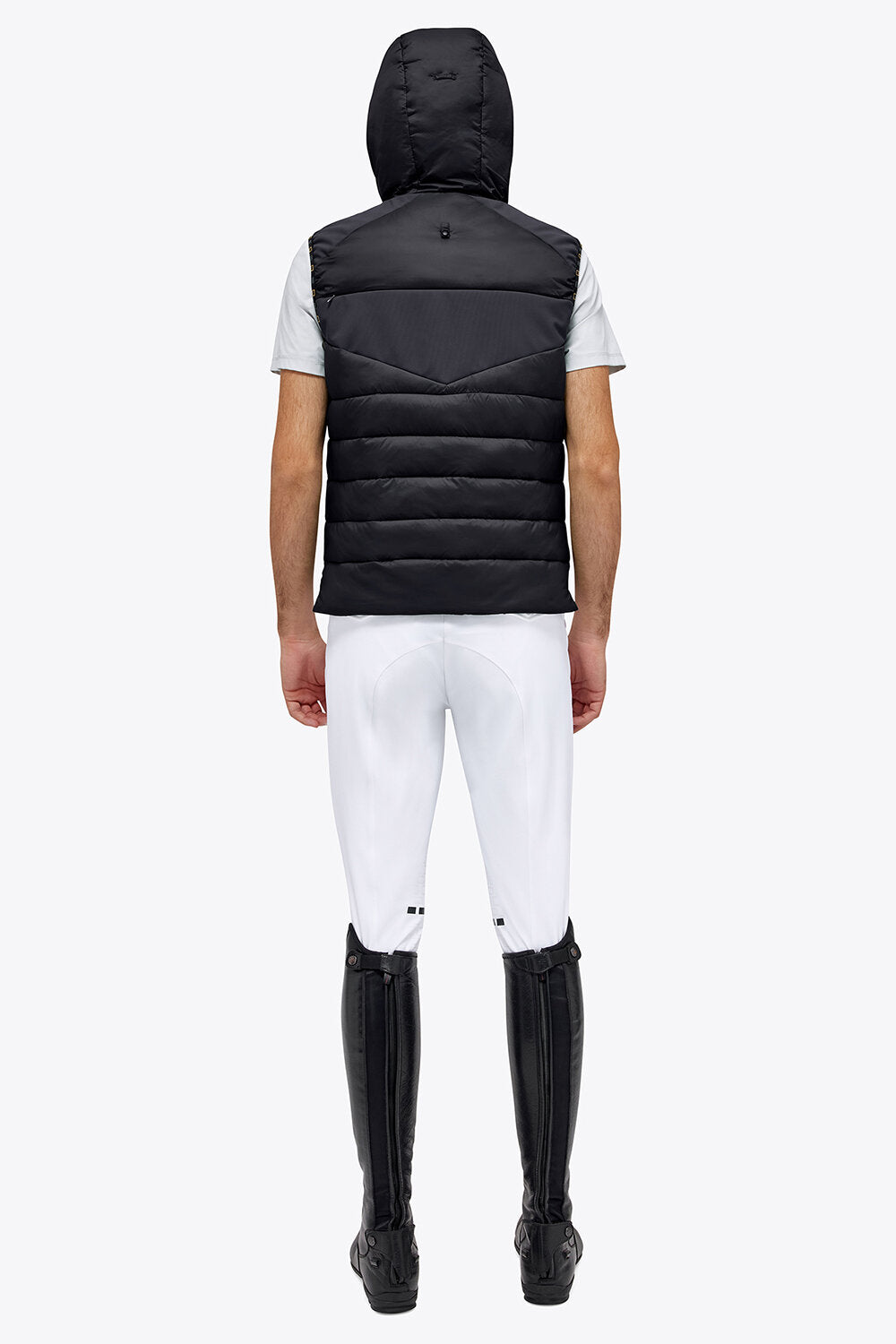 RG MENS LIGHTSWEIGH PADDED JERSEY/NYLON QUILTED VEST