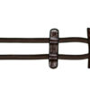 ELASTIC RUNNING MARTINGALE ATTACHMENT - D COLLECTION BROWN FULL