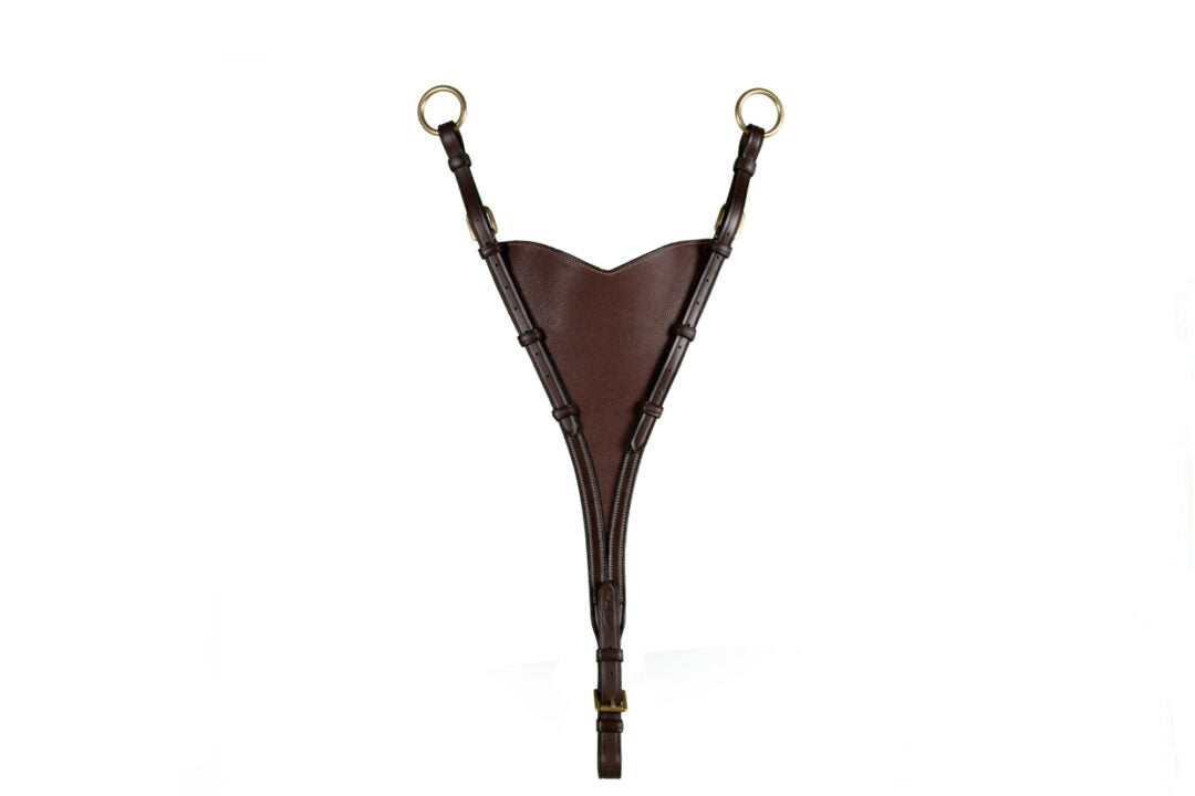 DYON SOFT BIB MARTINGALE ATTACHMENT - D COLLECTION BROWN