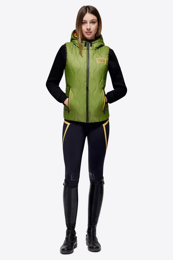 RG WOMEN'S Hooded Puffer Vest