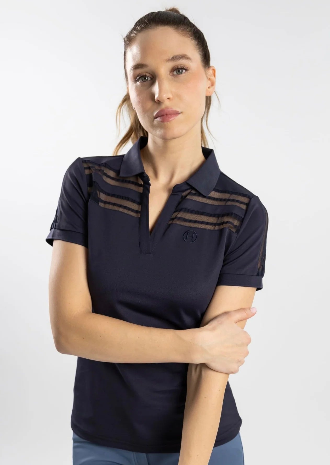Harcour Punch Short Sleeve Polo