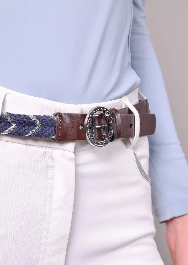 Harcour Bloome Womens Faux Leather Belt