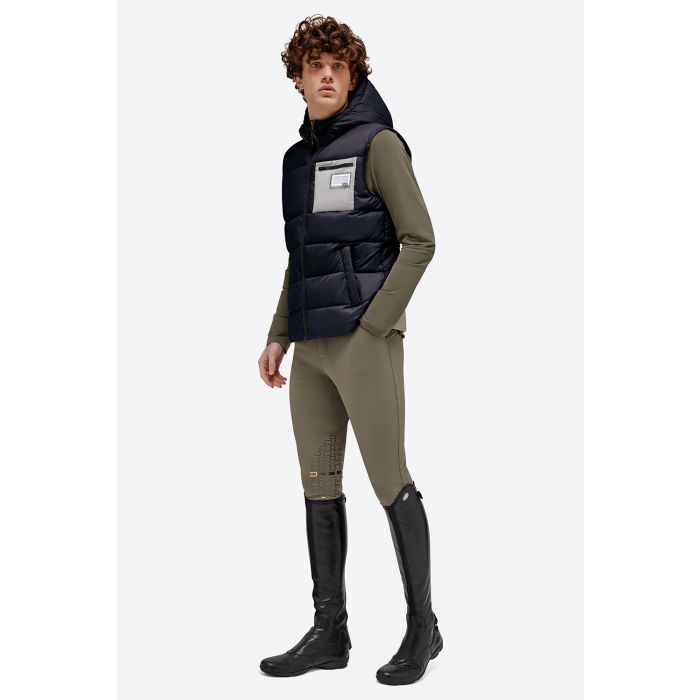 RG Nylon Hooded Puffer Vest