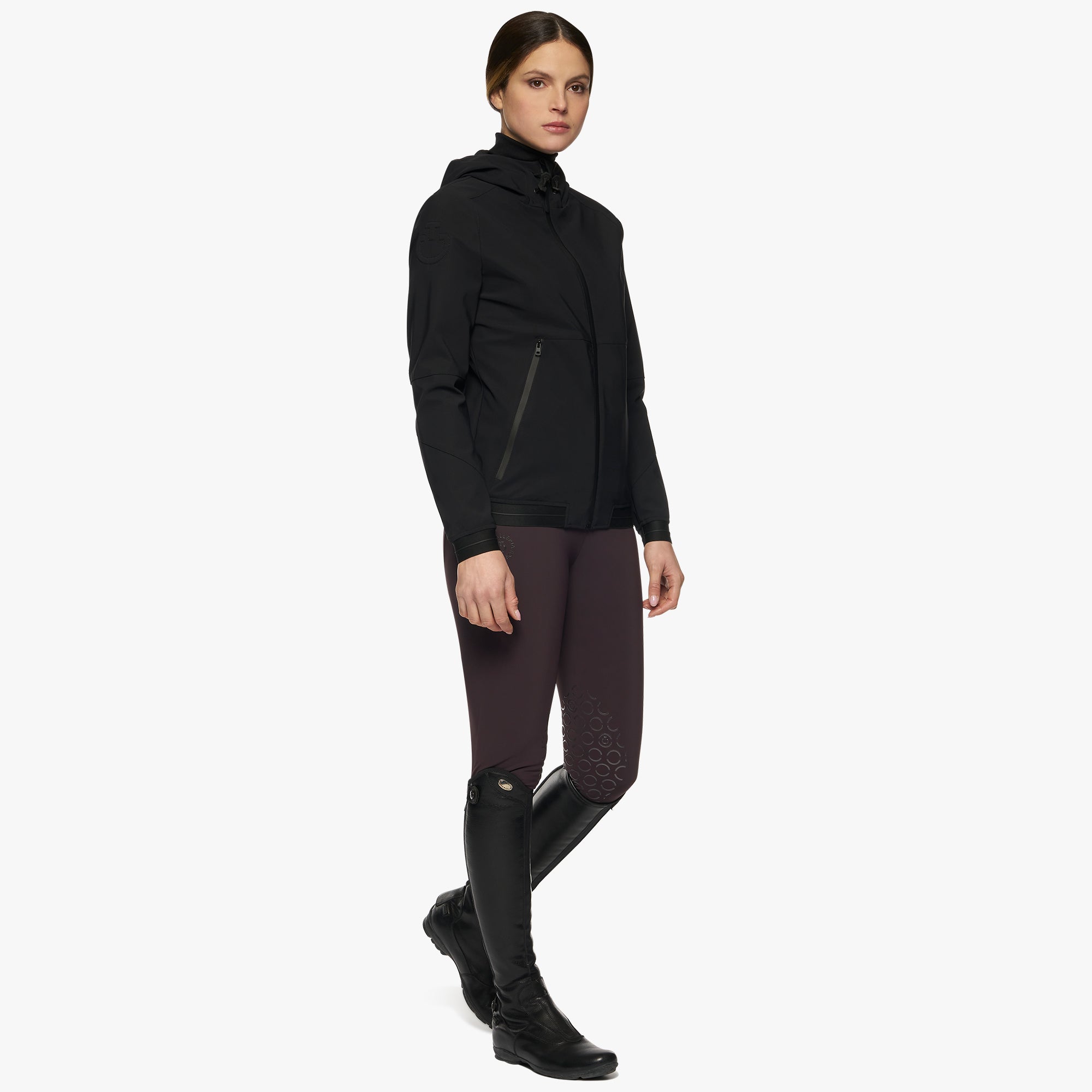 CAVALLERIA TOSCANA Train Hard Hooded Softshell Jacket