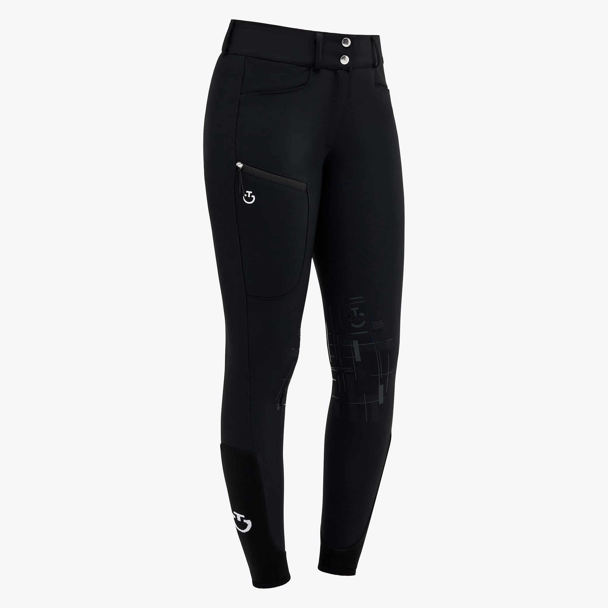 CAVALLERIA TOSCANA Academy Jersey Grip Riding Breeches