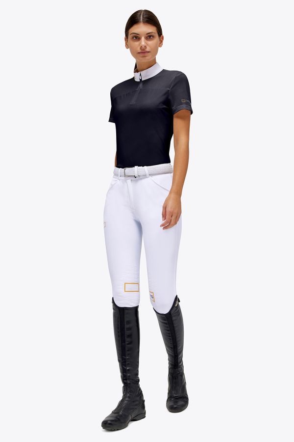 RG Jersey/Mesh Insert S/S Zip Competition Polo 0001 XS