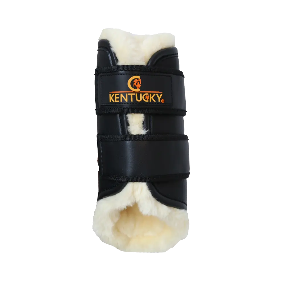 KENTUCKY HORSEWEAR Turnout Boots Leather HIND image 2