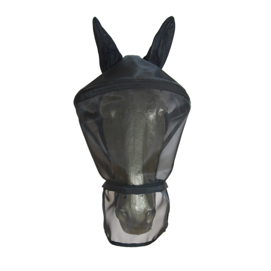 KENTUCKY FLY MASK PRO BLACK FULL